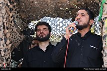 دسته عزاداری هیئت میثاق با شهداء در روز تاسوعا