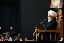 روز تاسوعای حسینی در حسینیه آیت الله حق شناس