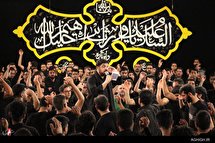 شب عاشورا در هیئت کربلای رفسنجان