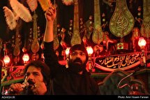 شب دوازدهم صفر در تکیه نفرآباد