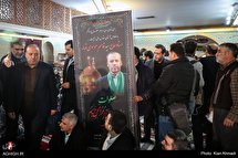 مراسم ترحیم مرحوم سید قاسم موسوی قهار در مسجد بلال