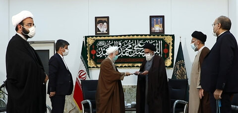 تولیت حرم حضرت معصومه(س) ابقا شد+عکس تولیت حرم حضرت معصومه(س) ابقا شد+عکس