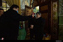 مناجات شب دهم ماه رمضان در آستان مقدس امام زاده صالح(ع)