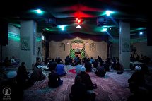 عزاداری شهادت امام صادق(ع) در هیئت فاطمیون قم