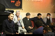 مراسم ترحیم خواهر حاج حجت کسری