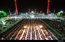 شب اول محرم در هیئت فاطمیون قم