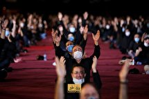 شب اول محرم در هیئت ریحانةالحسین(ع)