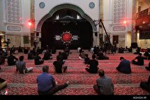 شب اول ماه محرم در هيأت‌ مکتب‌الصادق(ع)