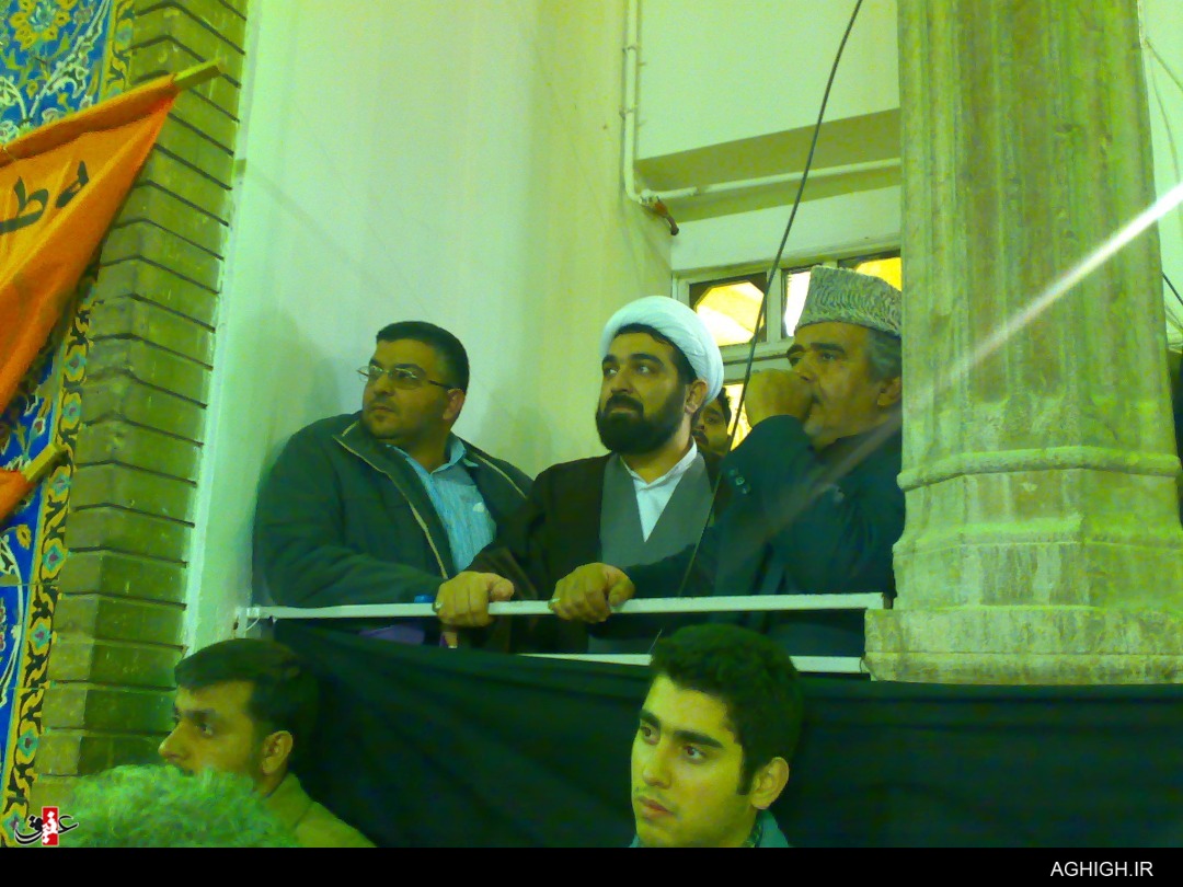 عکسی قدیمی از منبری و مداح معروف