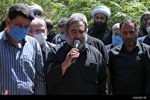 مراسم تشییع پیکر حجت الاسلام عدالتی