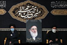 عزاداری دهه سوم محرم در حسینیه آیت الله هاشمی شاهرودی