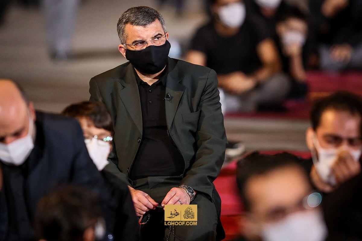 حضور معاون وزیر بهداشت در مراسم هیئت ریحانةالحسین(ع)