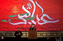 شب تاسوعا در هیئت فاطمیون قم