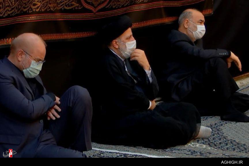 مداحی حاج محمود کریمی در مراسم روضه آیت الله رییسی