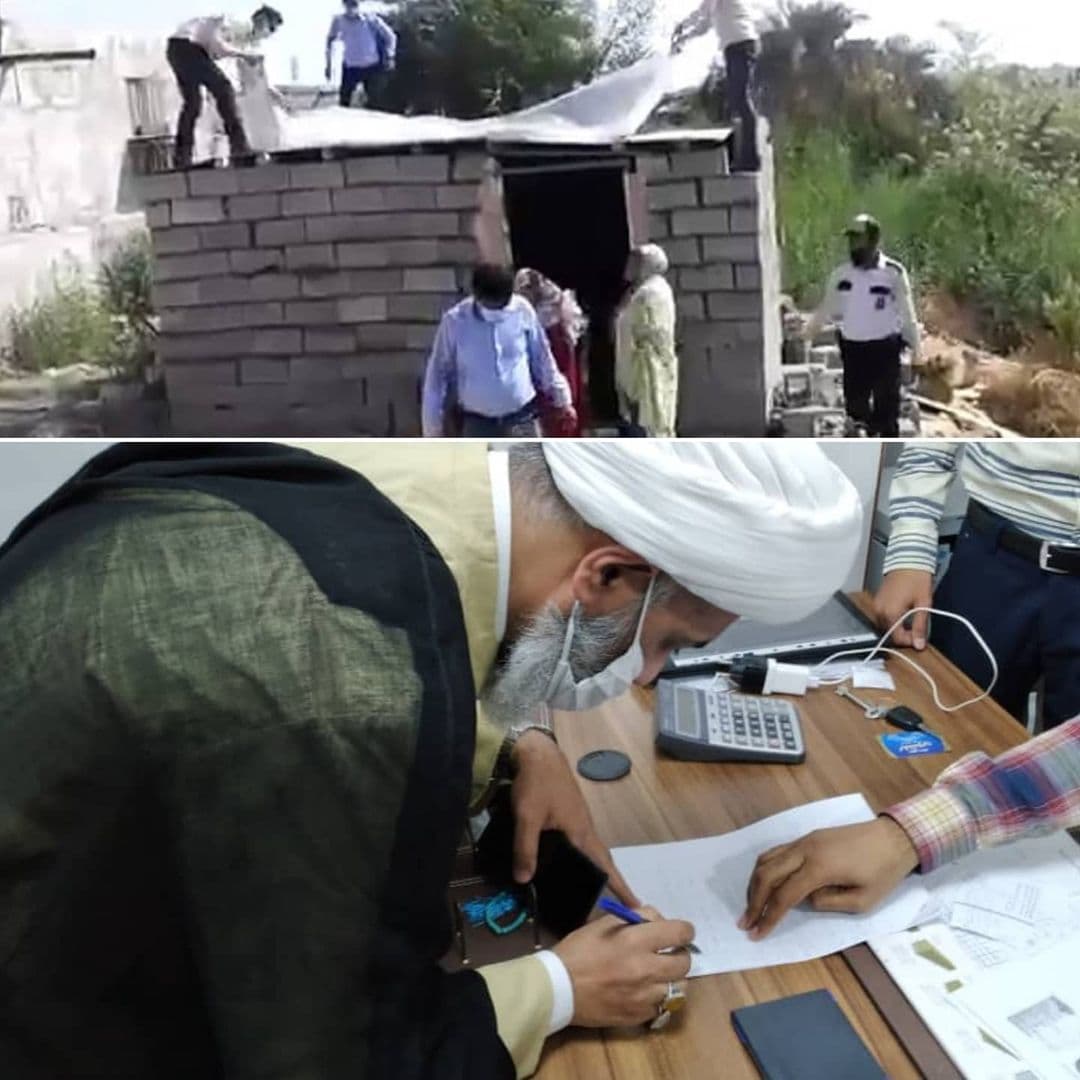 اجاره مسکن موقت برای خانواده بندرعباسی توسط هیئتی های منطقه