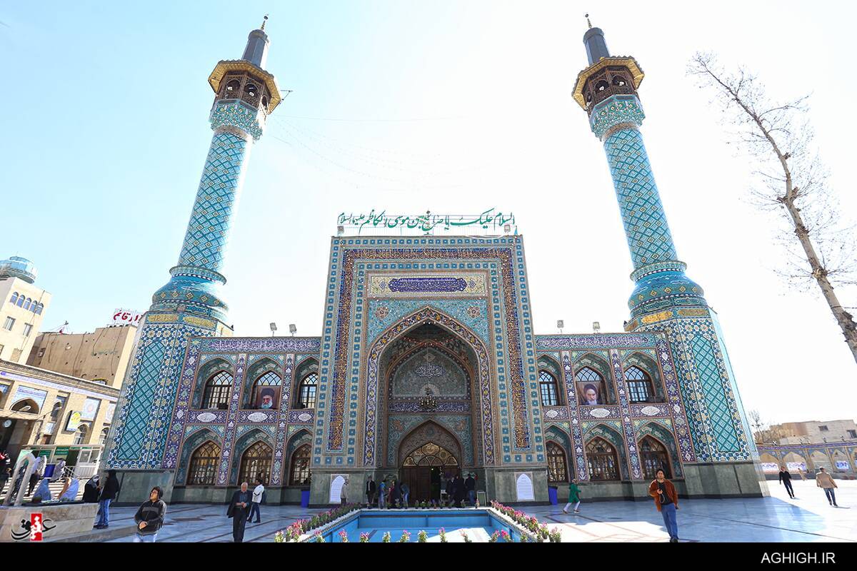 حرم امام زاده صالح(ع) به صورت محدود پذیرای زائران است حرم امام زاده صالح(ع) به صورت محدود پذیرای زائران است