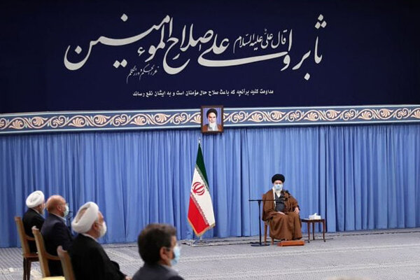 حدیث پرمعنای نقش بسته در دیدار امروز رهبرانقلاب