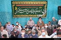 مراسم زیارت آل یاسین در بهشت زهرا (س)