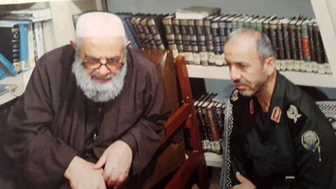 عالم مردمی که در همه صحنه ها حاضر بود+عکس