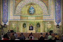 مراسم مناجات خوانی شب بیست‌و‌پنجم ماه شعبان در حرم رضوی