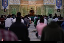 مراسم مناجات خوانی شب بیست‌و‌هشتم ماه شعبان در حرم رضوی