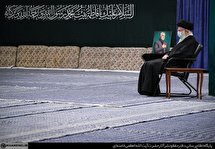 اولین شب عزاداری فاطمیه ۱۴۴۳ در بیت رهبری