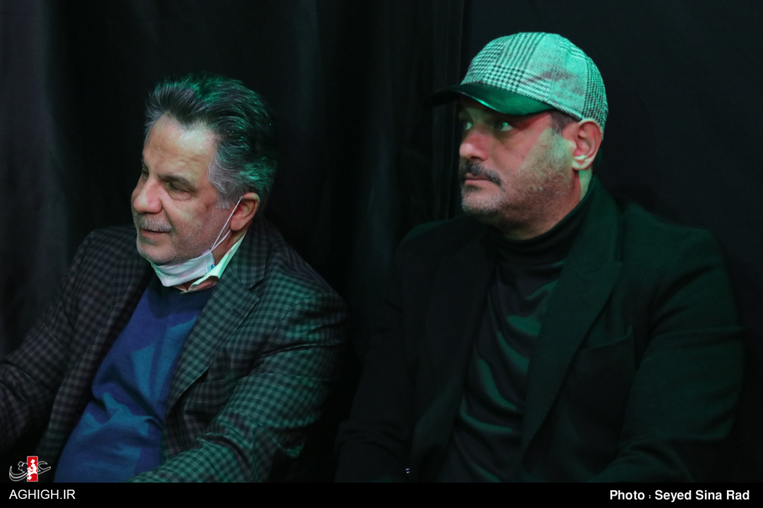 حضور بازیگر و تهیه کننده سینما در روضه خانگی شیخ مصطفی کرمی