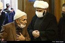 مراسم ترحیم پدر حجت الاسلام محمد قمی