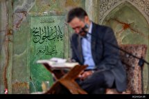 شب هفتم ماه مبارک رمضان در حرم امام رضا(ع)