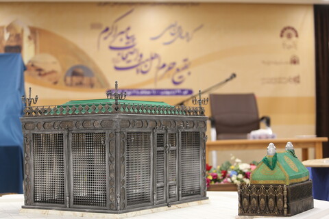 رونمایی از ماکت ضریح مطهر ائمه بقیع +عکس
