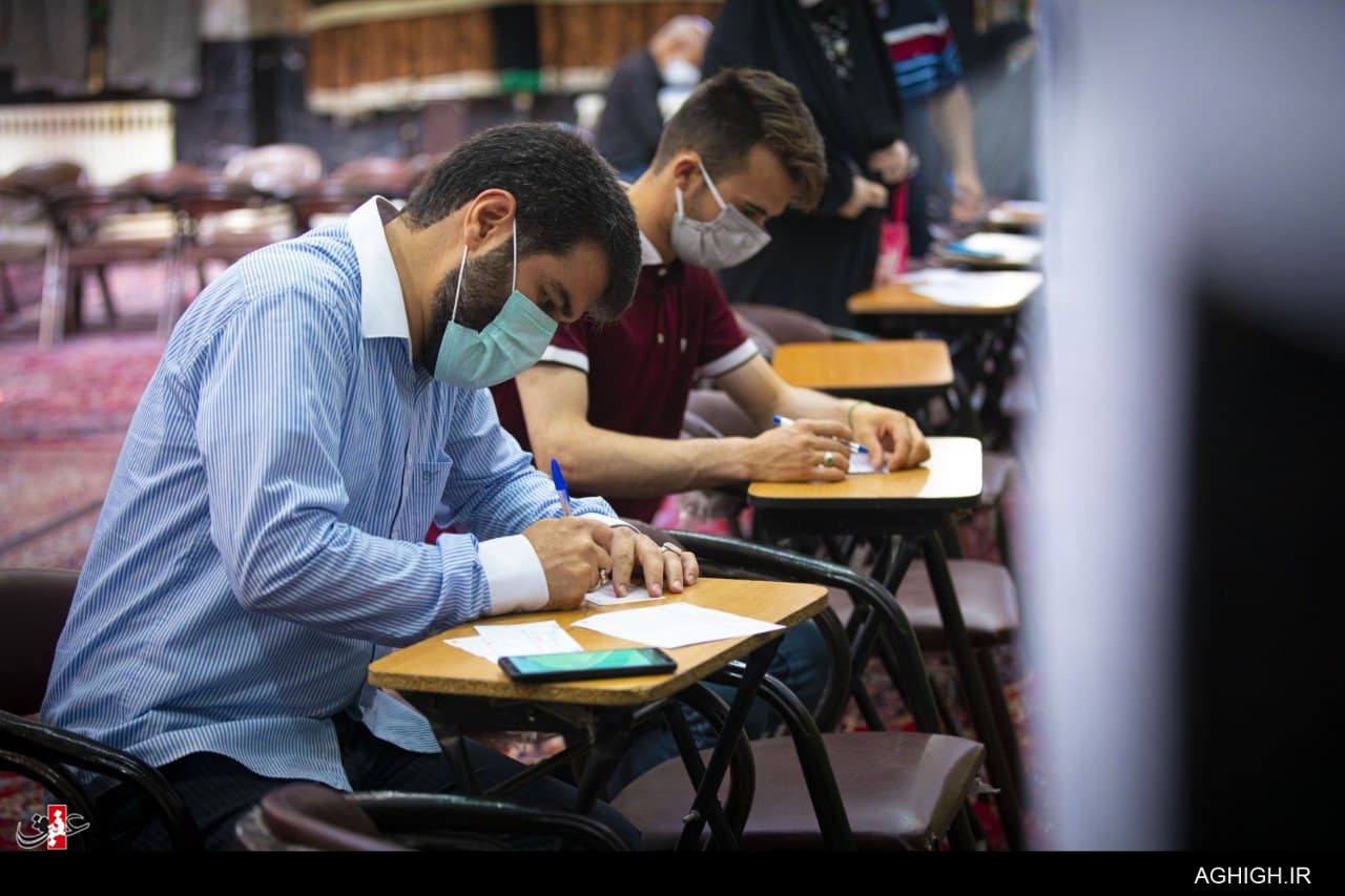 میثم مطیعی حضور مداحان و سخنرانان پای صندوق رأی+تصاویر