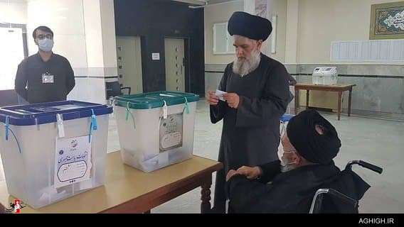 حضور مداحان و سخنرانان پای صندوق رأی+تصاویر حضور مداحان و سخنرانان پای صندوق رأی+تصاویر