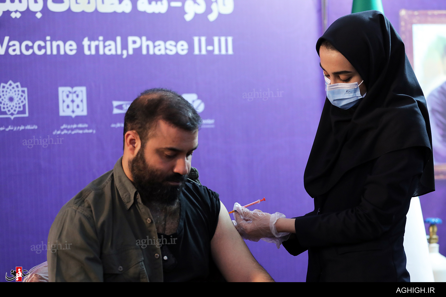 مداحانی که واکسن ایرانی کرونا زدند