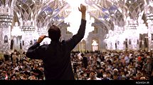 مناجات‌خوانی در حرم مطهر امام رضا(ع)