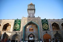 جشن ولادت امام رضا (ع) در حرم حضرت امیرالمومنین (ع)+تصاویر