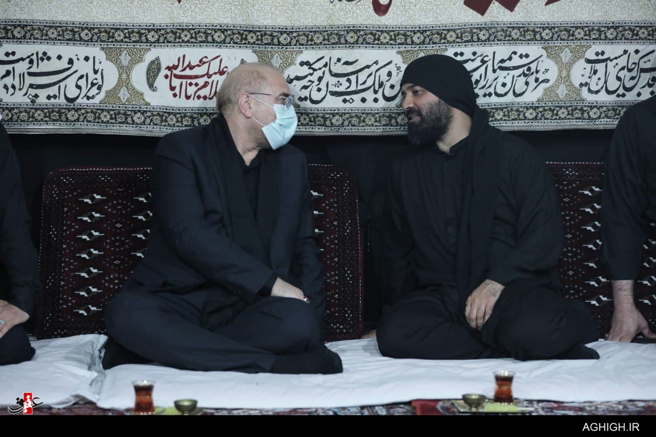 حضور دکتر قالیباف در هیئت الرضا(ع)