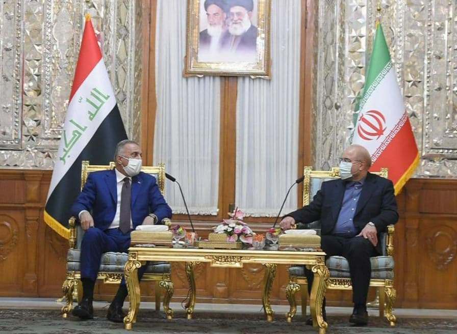 رایزنی قالیباف با الکاظمی برای سفر زمینی زائران اربعین رایزنی قالیباف با الکاظمی برای سفر زمینی زائران اربعین