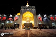 آیین سنتی خطبه‌خوانی در حرم مطهر رضوی برگزار شد