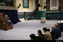 عزاداری شام شهادت حضرت فاطمه‌(س) در بیت رهبری