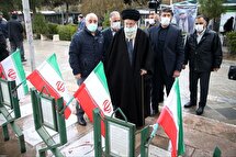 حضور در مرقد مطهر امام راحل و گلزار شهدای بهشت زهرا