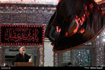 سومین شب عزاداری مسلمیه در حرم حضرت عبدالعظیم حسنی(ع)