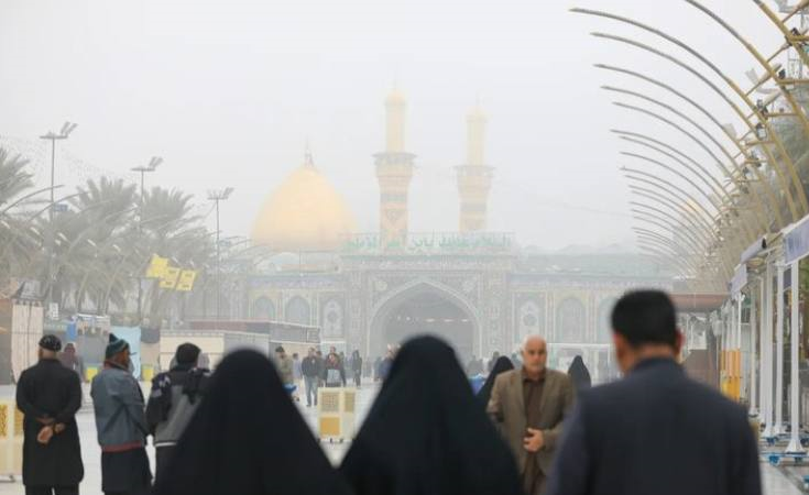 مهگرفتگی در بینالحرمین+عکس مهگرفتگی در بینالحرمین+عکس