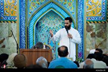 مناجات خوانی شب چهارم ماه رمضان در کربلای معلی