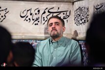 مناجات خوانی شب‌ پنجم ماه‌ رمضان در هیئت ریحانةالنبی(س)