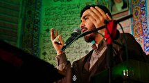 مناجات خوانی شب چهارم ماه رمضان در هیئت‌ثارالله‌زنجان