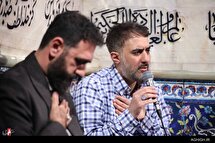 مناجات خوانی شب‌ ششم ماه‌ رمضان در هیئت ریحانةالنبی(س)