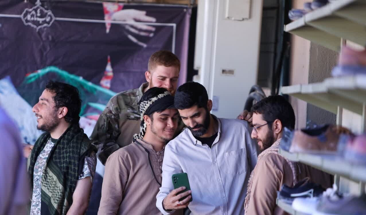 حضور یکی از فوتبالیست ها در سفر راهیان نور+تصاویر