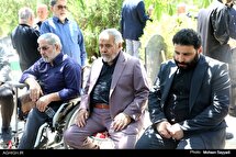 تشییع پیکر حاج قاسم مستوفی