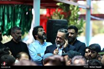تشییع شهید مدافع حرم محمد جعفری گنجی