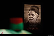 مراسم وداع با پیکر مرحوم حاج سید حسین عرب